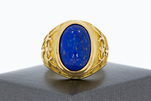 18 karaat gouden mannenring - 22,3 mm