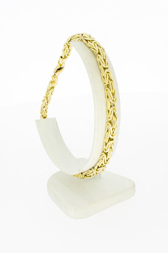 14 karaat Byzantijnse mannen armband - 24,7 cm