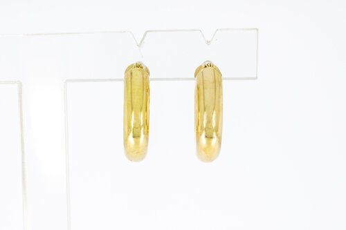 18 Karaat gouden Creolen dames - 2 cm