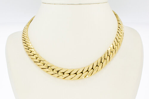 18 Karaat Gourmetketting - 45,5 cm