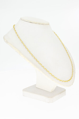 14 Karaat gouden kettinkje dames - 43,1 cm