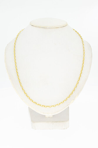 14 Karaat gouden kettinkje dames - 43,1 cm