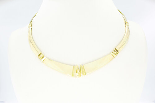 14 Karaat gouden dames Collier - 45 cm