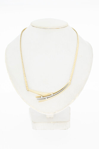 14 karaat gouden dames Collier - 44,5 cm