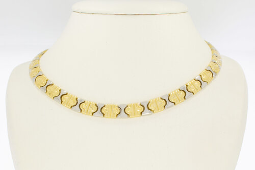 18 Karaat gouden Dames ketting - 45,5 cm