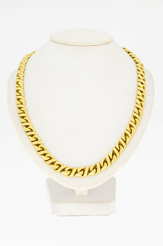 18 karaat gouden dames ketting - 40,8 cm