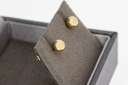 Oorstekers dames 14 Karaat goud - 0,5 cm