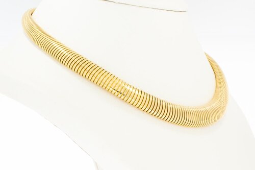 Vintage 18 Karaat dames Collier - 43 cm