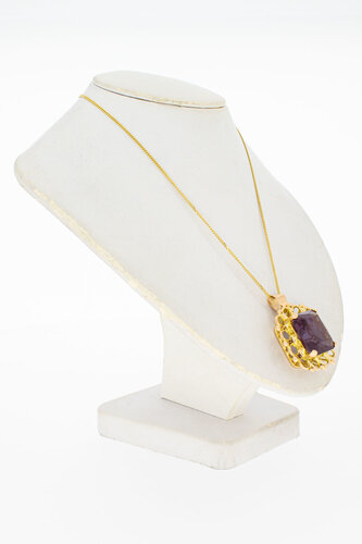 18 Karaat gouden dames kettinghanger