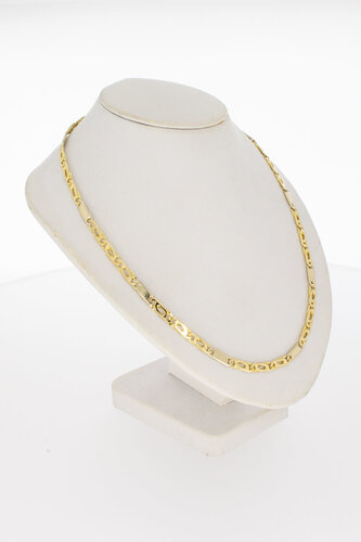 14 Karaat Valkoog dames Collier - 42,7 cm