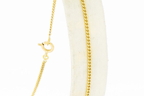 18 Karaat geelgouden enkelbandje - 26,5 cm