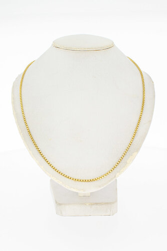 18 Karaat Venetiaanse damesketting - 40,5 cm