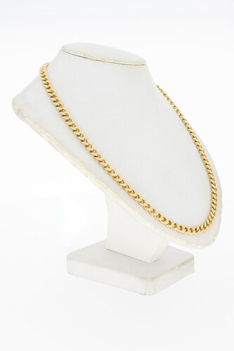 Gourmet ketting 14 karaat goud - 74,3 cm