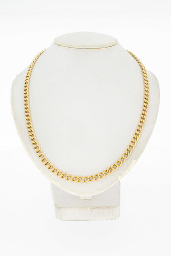 Gourmet ketting 14 karaat goud - 74,3 cm