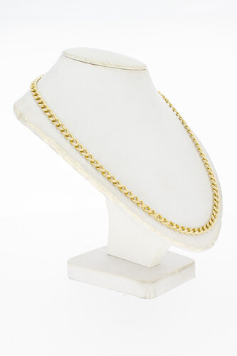 14 Karaat gouden Gourmetketting - 59,1 cm