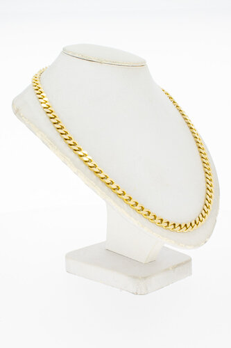 Gourmet ketting 14 Karaat goud - 52,2 cm