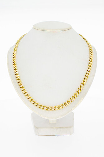 Gourmet ketting 14 Karaat goud - 52,2 cm