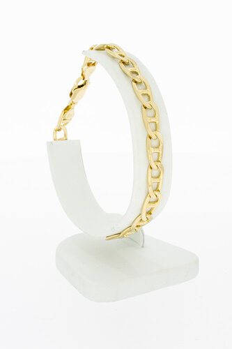 Anker armband 18 Krt goud - 21,1 cm