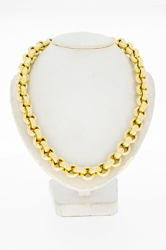 18 Karaat Jasseron halsketting - 45,2  cm