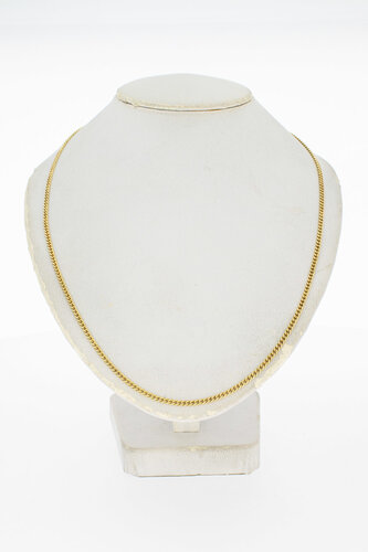 Gourmet schakelketting 14 Karaat - 52,6 cm