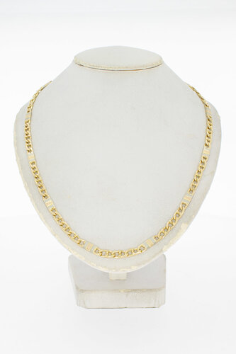 Ankerketting 14 Karaat goud - 45,5 cm