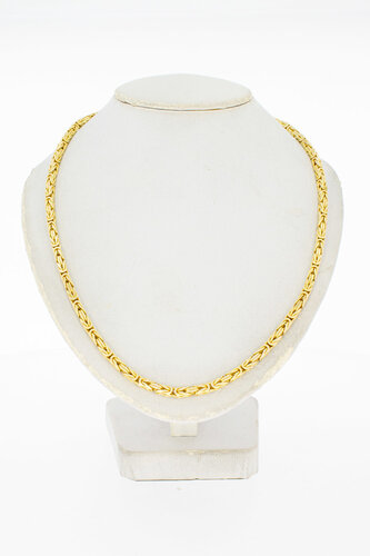 14 Karaat gouden Byzantijnse halsketting - 51,5 cm