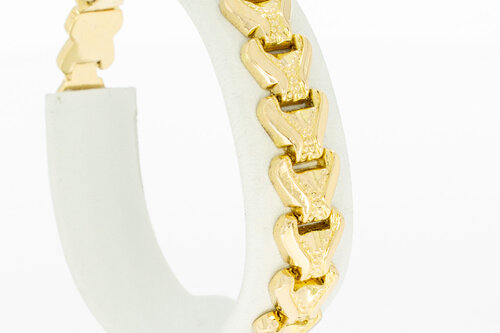18 Karaat gouden Vintage armband - 18,3 cm