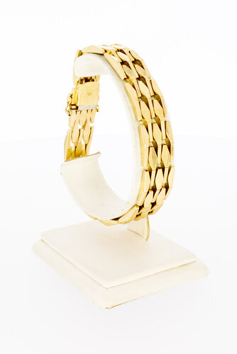 14 Karaat Wiebertjes armband - 20 cm