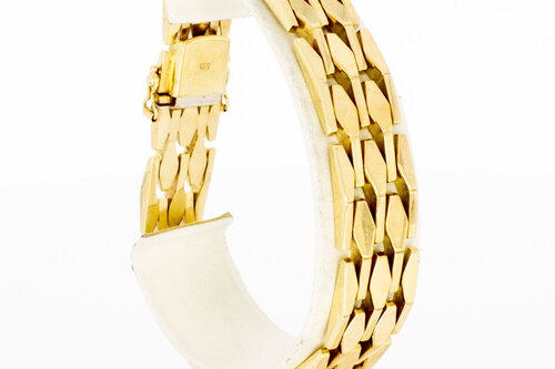 14 Karaat Wiebertjes armband - 20 cm
