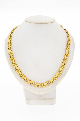 18 Karaat platte Koningsketting - 60,4 cm