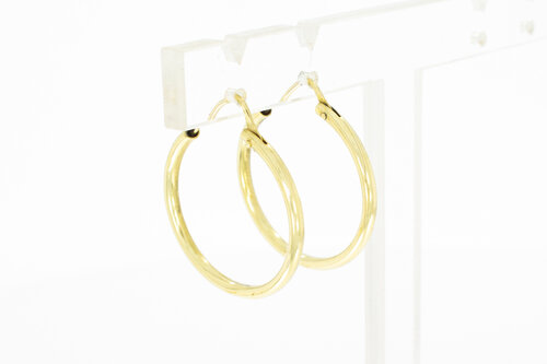 14 Karaat dames oorringen - 2,3 cm