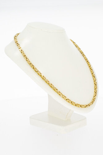 Byzantijnse ketting 14 Karaat goud - 52,5 cm