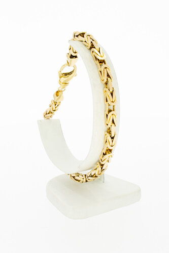 Byzantijnse herenarmband 14 karaat - 24,2 cm