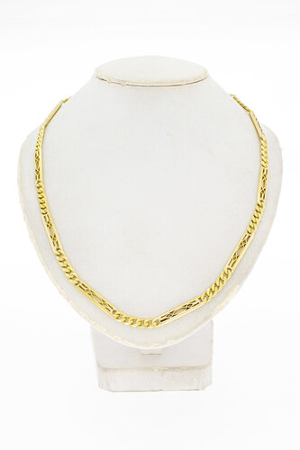 18 Karaat goud Gourmet Collier - 42,1 cm