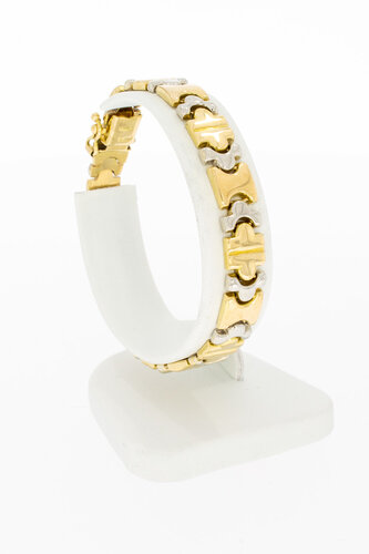 18 Karaat goud Koningsarmband - 18,4 cm