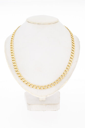 Gourmet ketting 14 Karaat goud - 63 cm