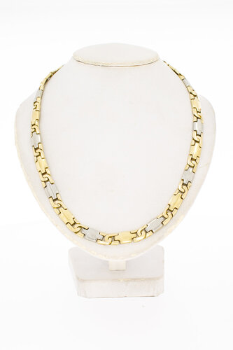 14 Karaat platte Koningsketting - 44 cm