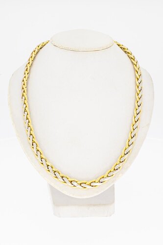 18 Karaat Vossenstaart Collier - 42,9 cm