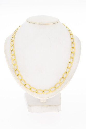 18 Karaat Gourmet ketting - 80,5 cm