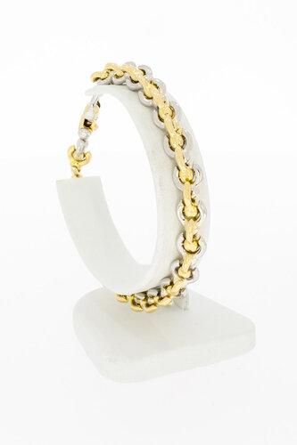 18 Karaat goud Anker armband - 20,8 cm