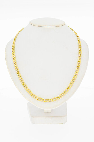 Anker ketting 18 Karaat goud - 51,2 cm