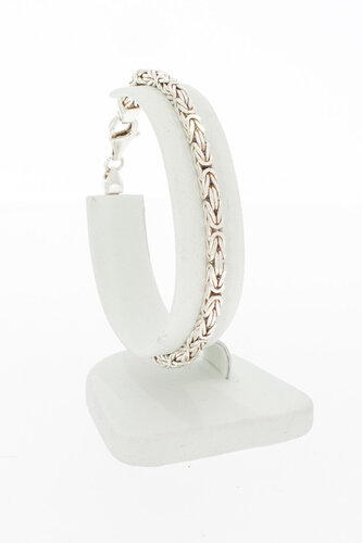 Zilveren (925) Koningsarmband - 19,5 cm