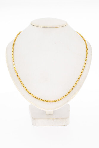 Venetiaanse ketting 18 Karaat goud - 65,5 cm