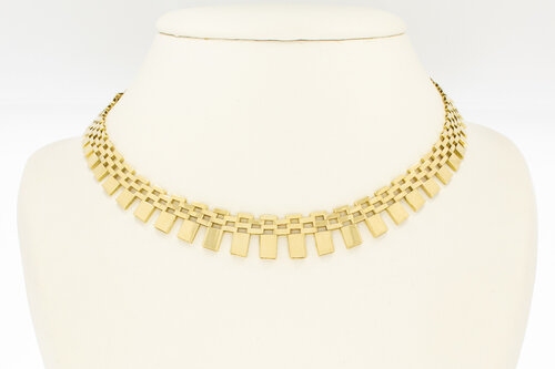 14 Karaat gouden Cleopatra Collier - 42 cm