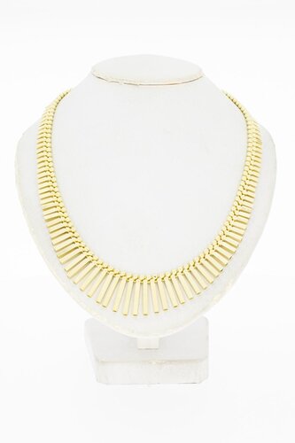 14 Karaat gouden Cleopatra ketting - 45,6 cm