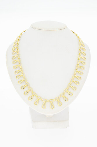 14 Karaat gouden Cleopatraketting - 47,5 cm