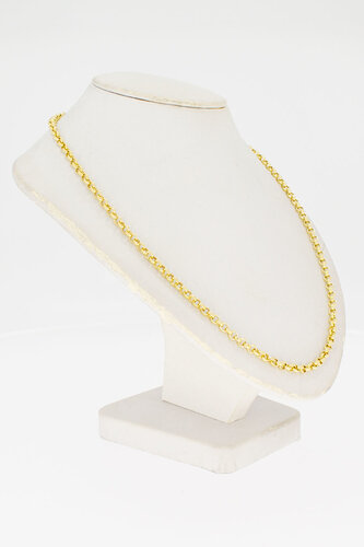 Anker ketting 14 karaat geelgoud - 51,3 cm