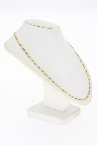 Gourmet ketting 14 karaat - 68,6 cm