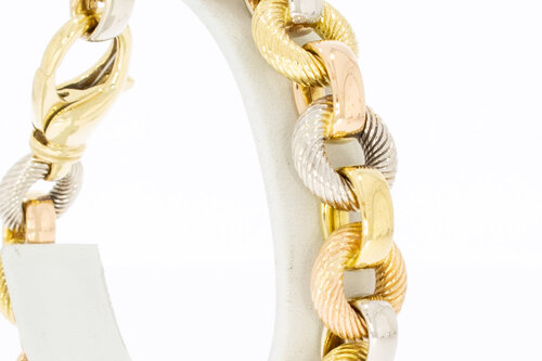 18 Karaat Anker armband goud - 22,5 cm