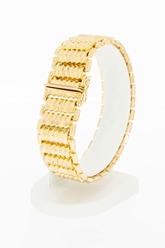 Vintage-armband 18 Karaat goud - 19,1 cm